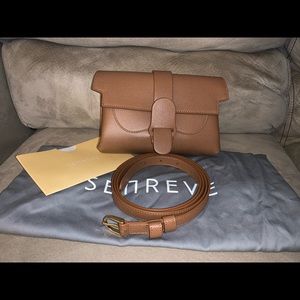 Senreve Aria Bag - Pebbled/Chestnut/GHW